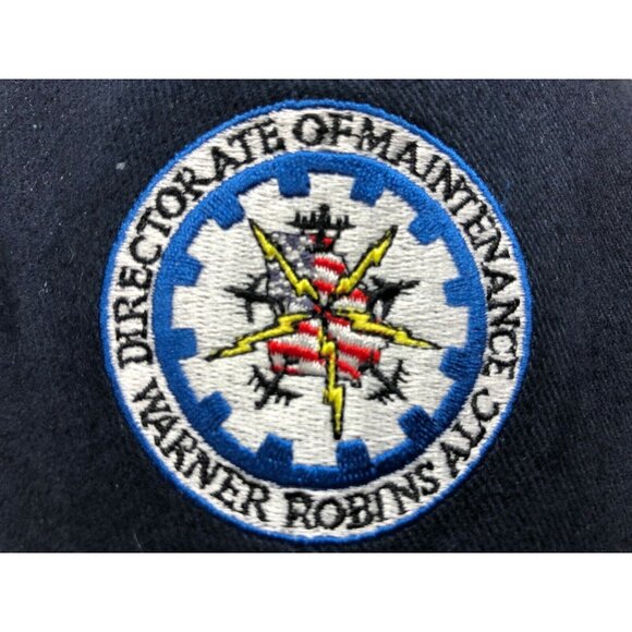 DIRECTORATE OF MAINTENANCE WARNER ROBINS ALC ADJUSTABLE STRAPBACK CAP HAT - Picture 2 of 8